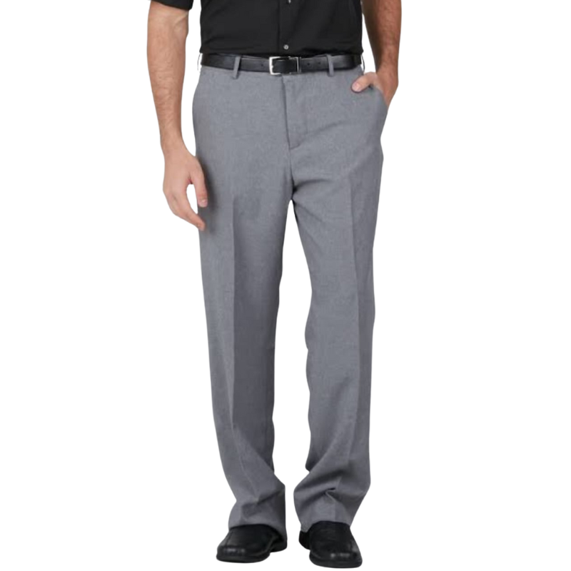 Calça Social Masculina Oxford Cinza Tamanhos Variados