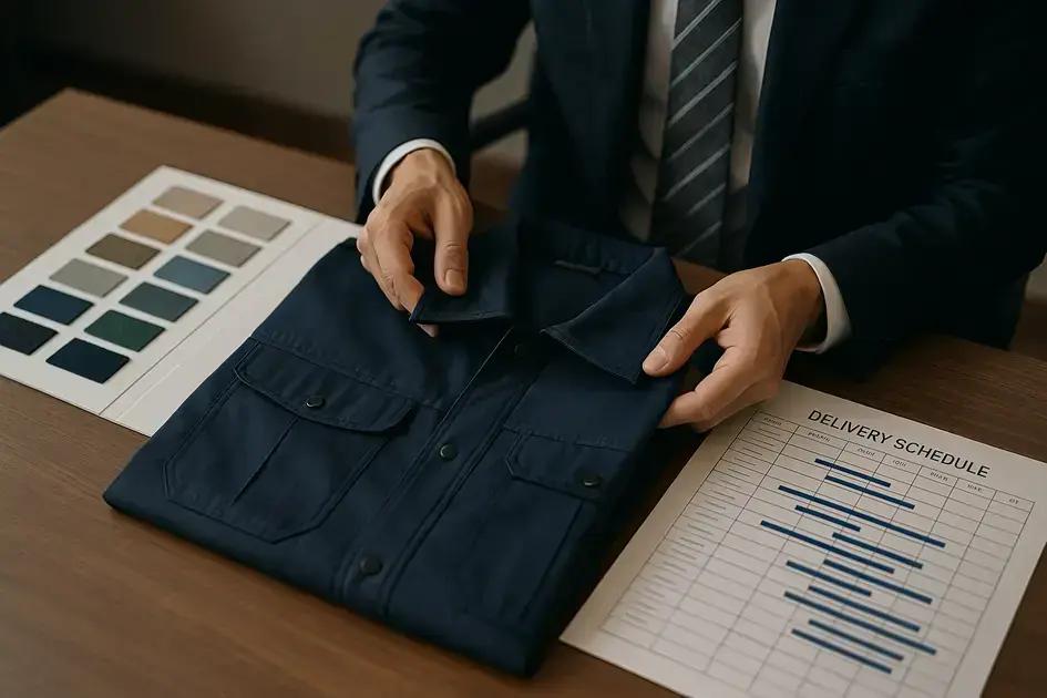 Como escolher fornecedor de uniformes sem cair em atraso de entrega