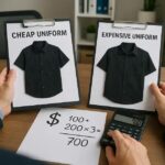Uniforme barato sai caro? Como calcular o custo real